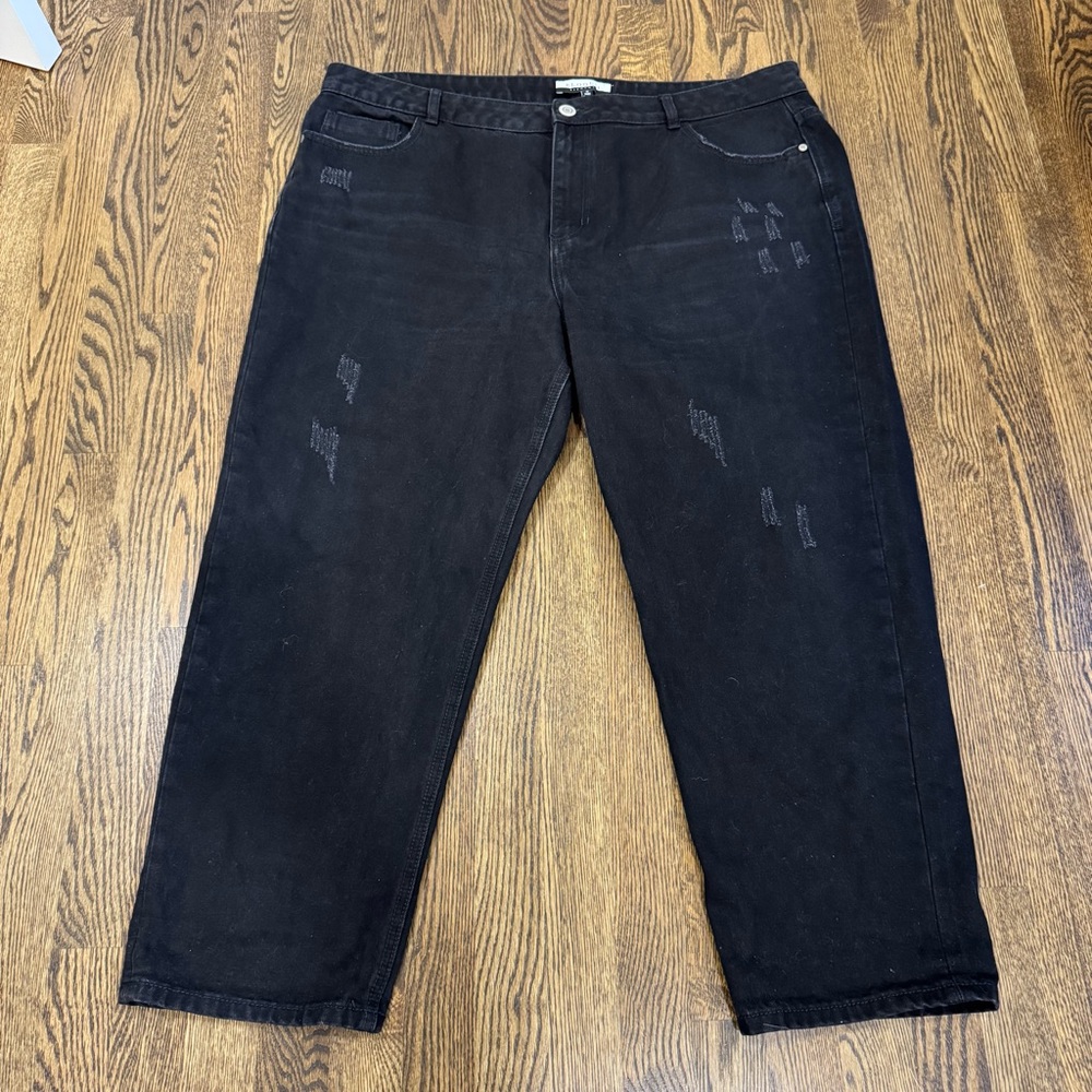 Eloquii Distressed Denim Jeans